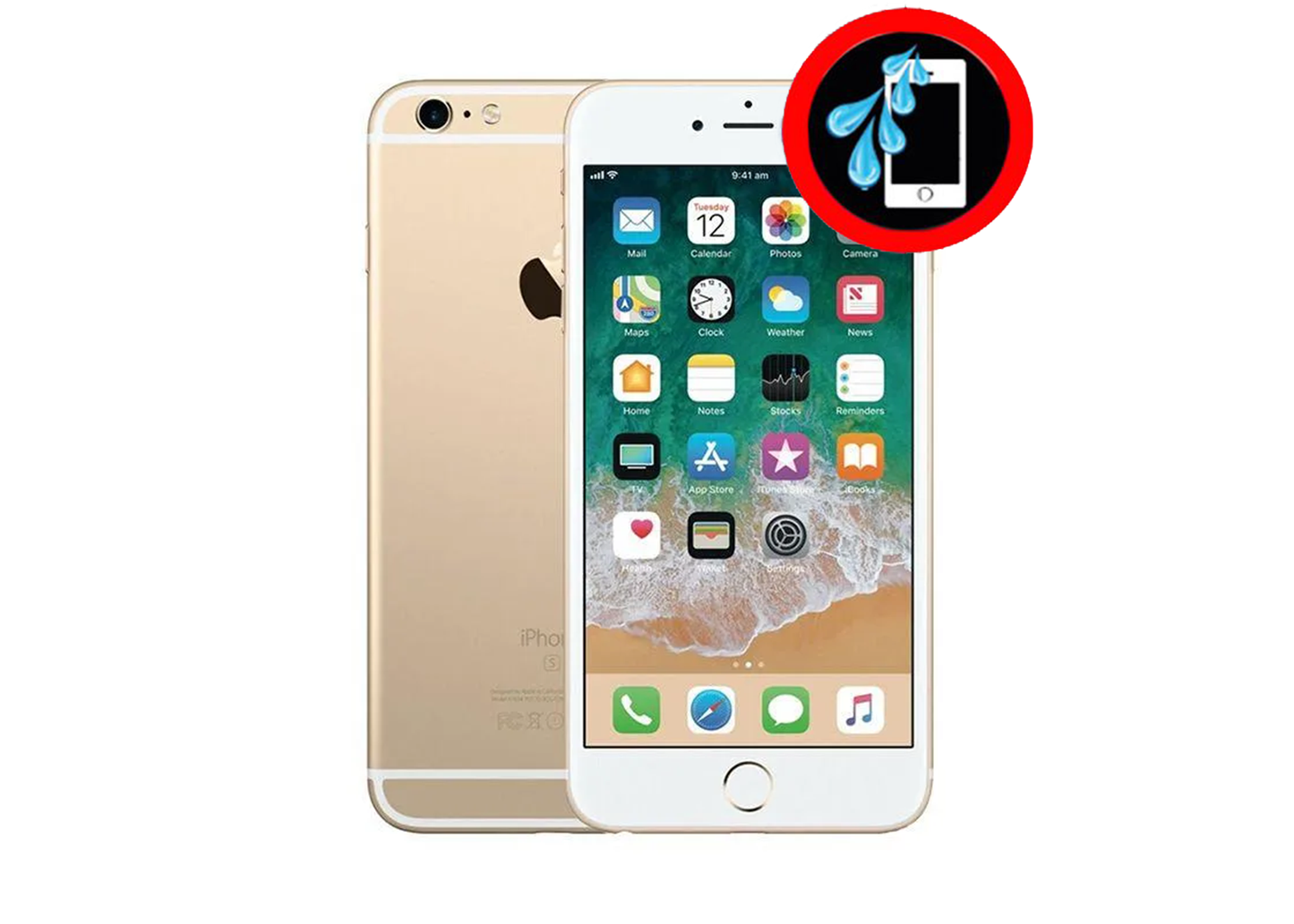 iPhone 6S+ Water Damage Repair Service