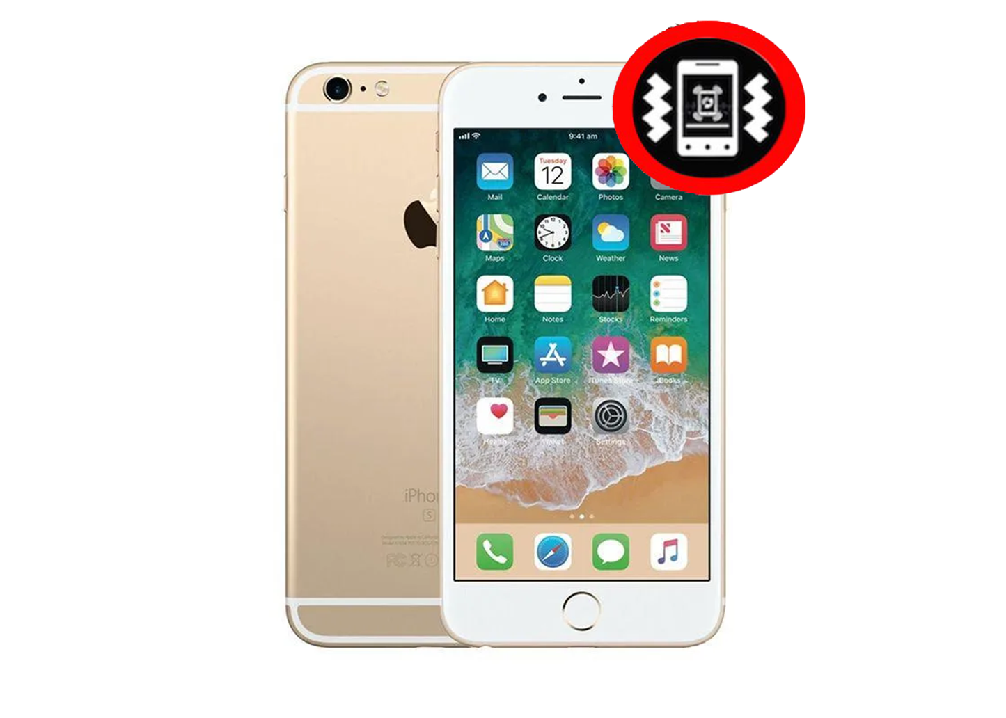 iPhone 6S+ Vibrator Repair Service