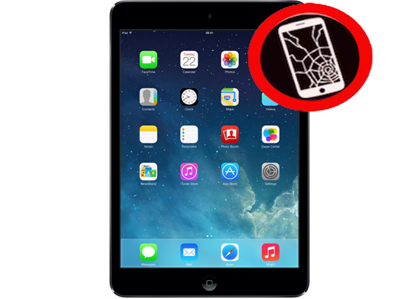 Mini 1 Damaged Digitizer Repair