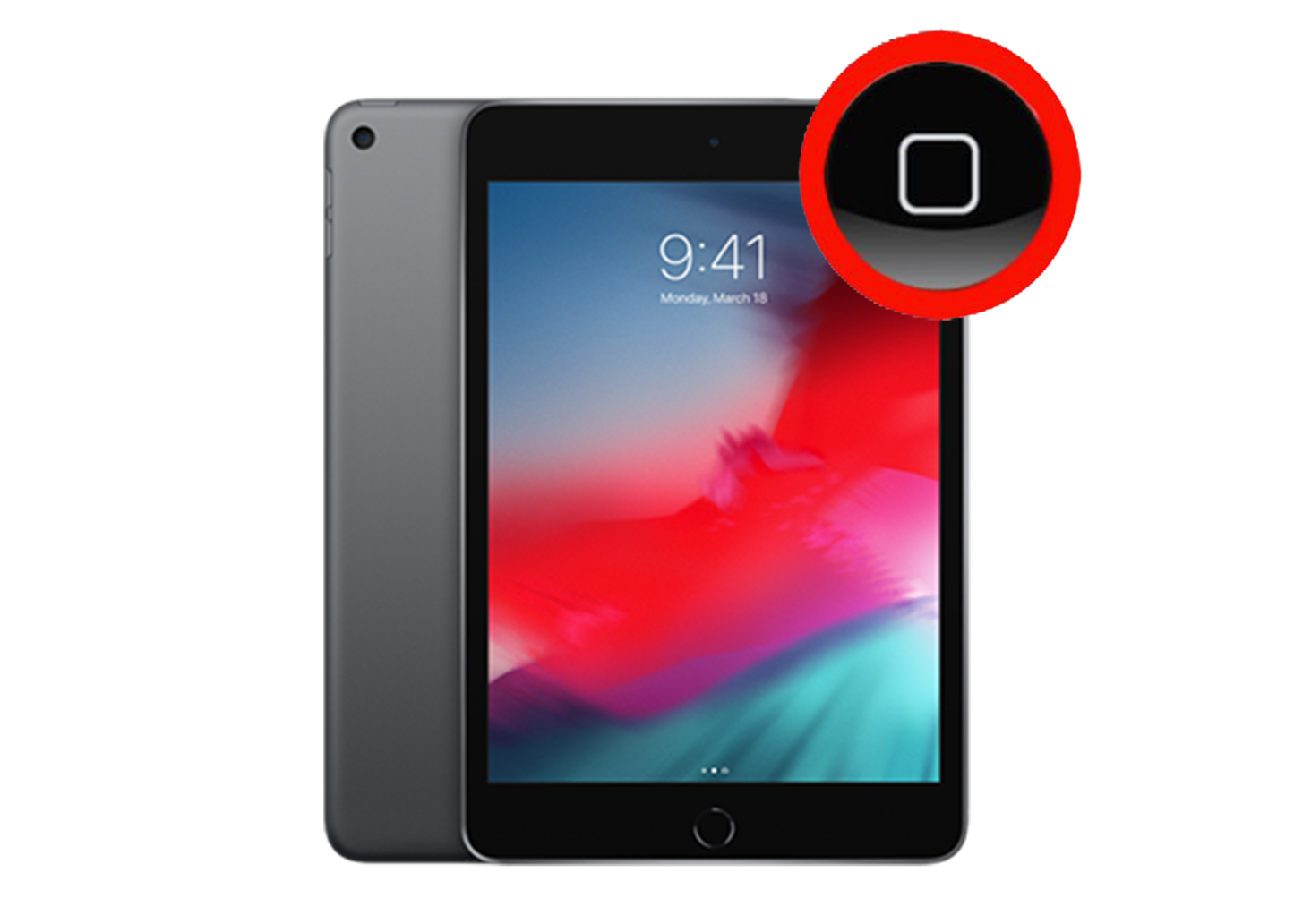Mini 4 Damaged Home Button Repair Service