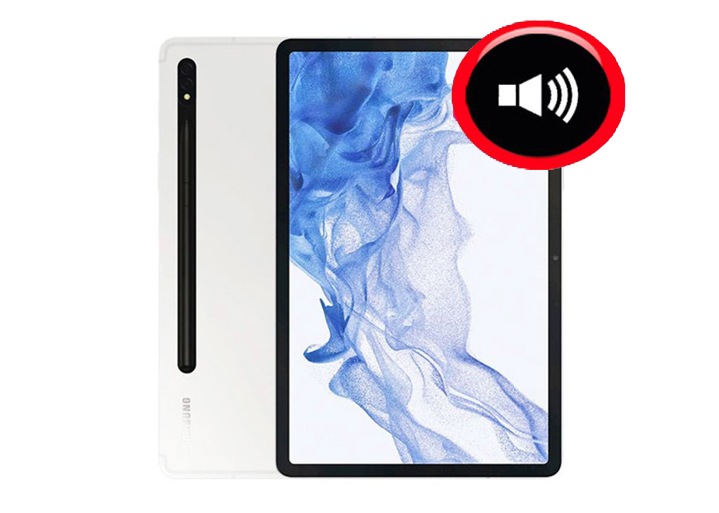 Samsung Tab S8 Damaged Speaker Service