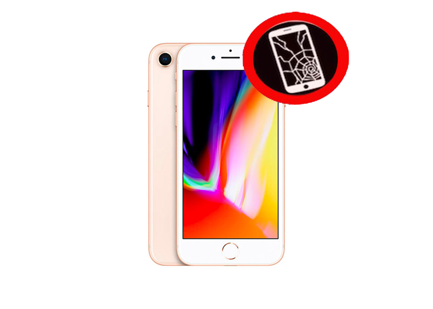 iPhone 8 Damaged Digitizer Repair Service