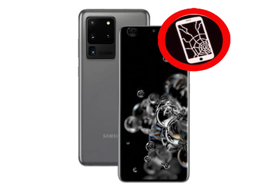 Samsung Galaxy S20 Ultra Damaged Digitizer Repair