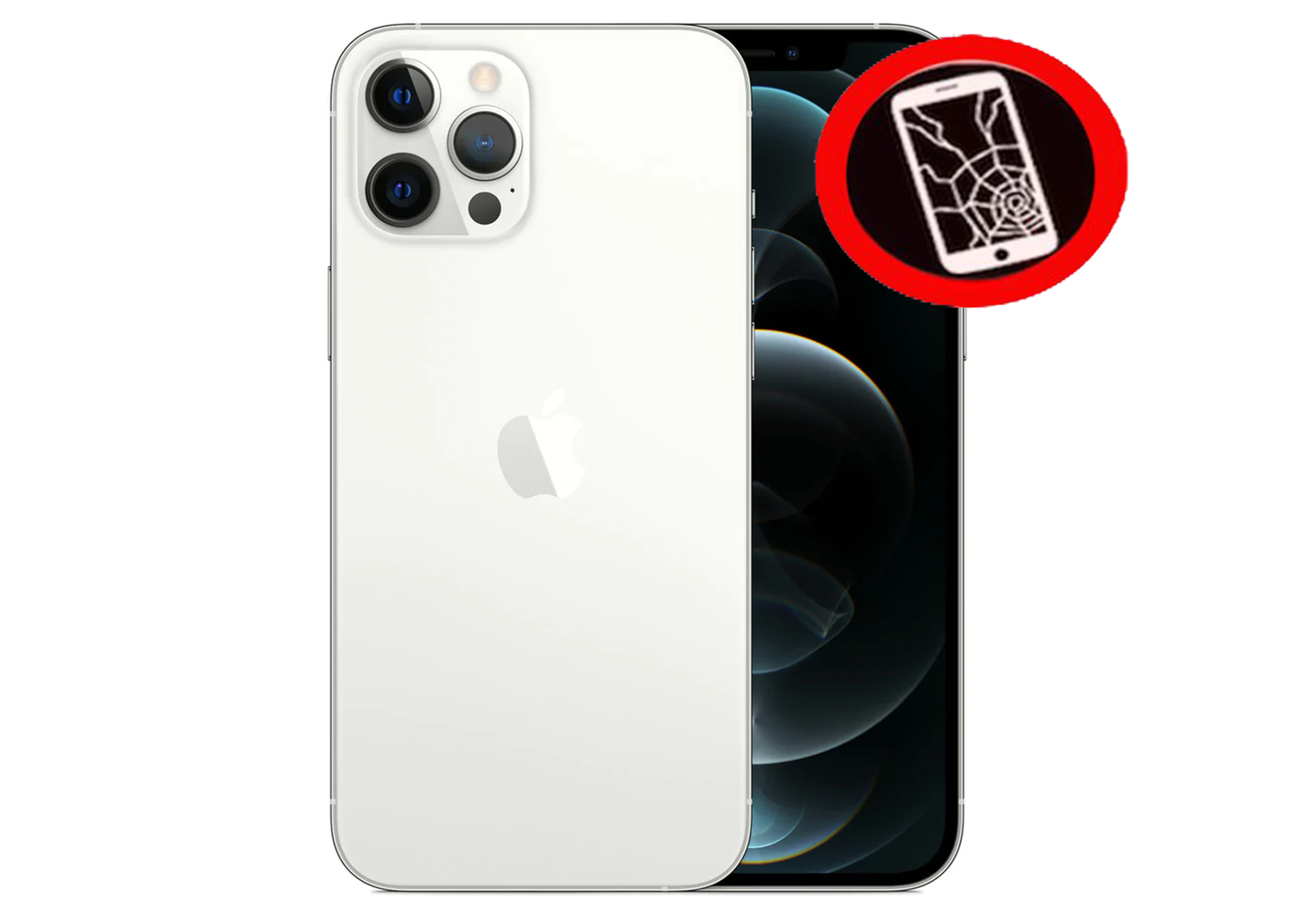 iPhone 12 Pro Max Damaged Digitizer Repair Service